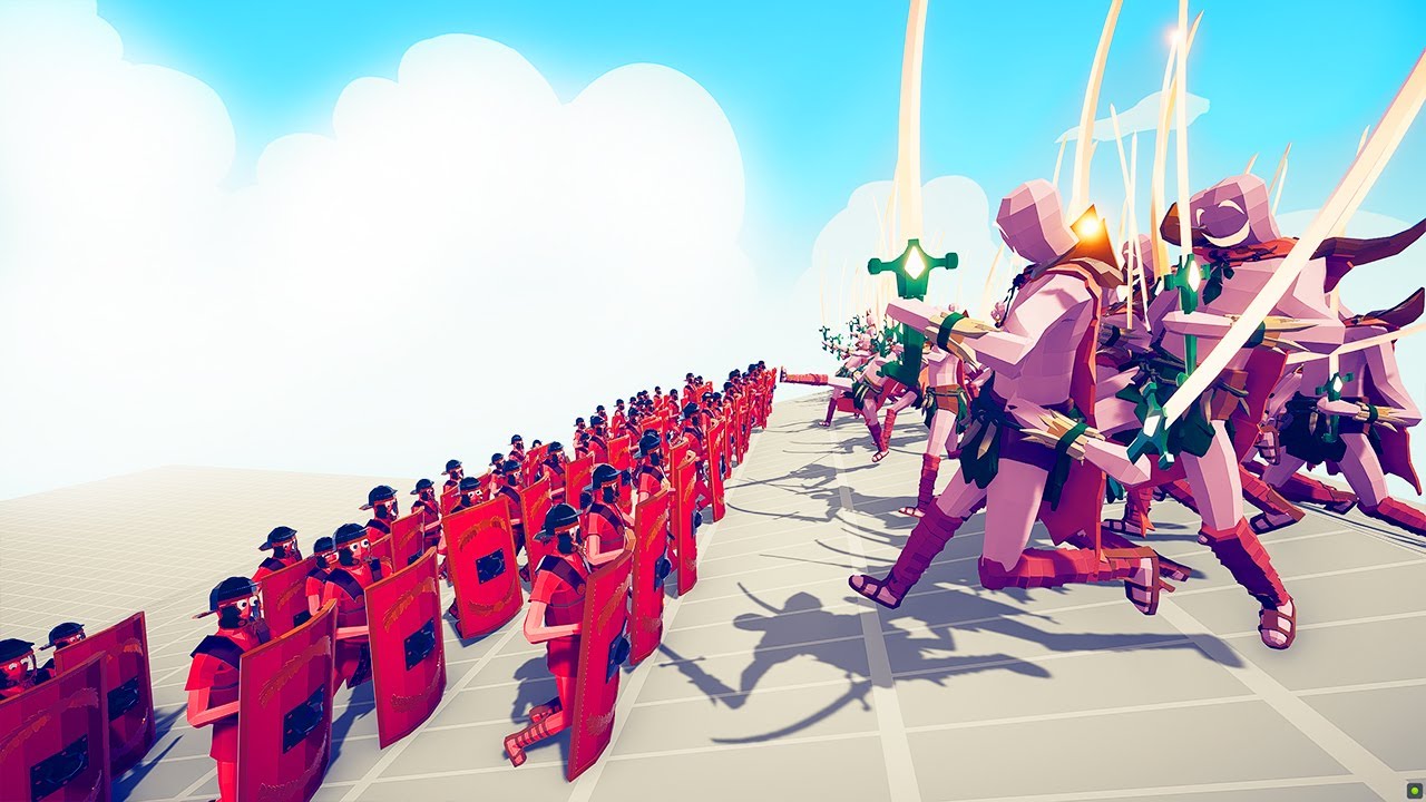 NEW WAYANG 50X VS 50X EVERY UNIT | TABS - Totally Accurate Battle Simulator