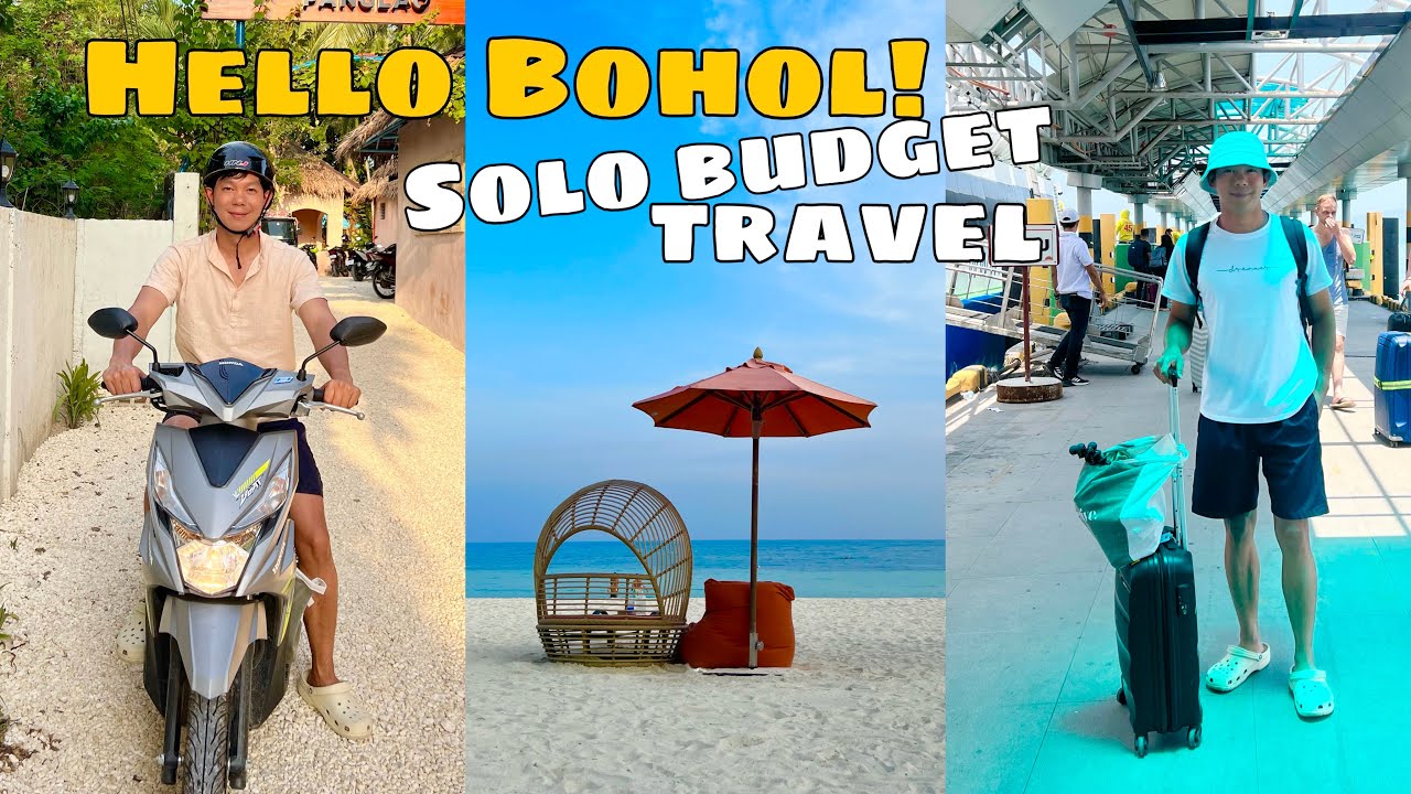 BOHOL SOLO TRAVEL (from Siargao and Cebu) | Ph550 BUDGET-FRIENDLY ACCOMODATION | Benj Reganit
