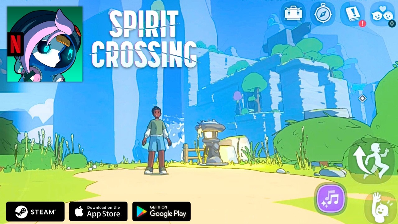Spirit Crossing Gameplay | MMO Open World (Android iOS PC) | Alpha Playtest