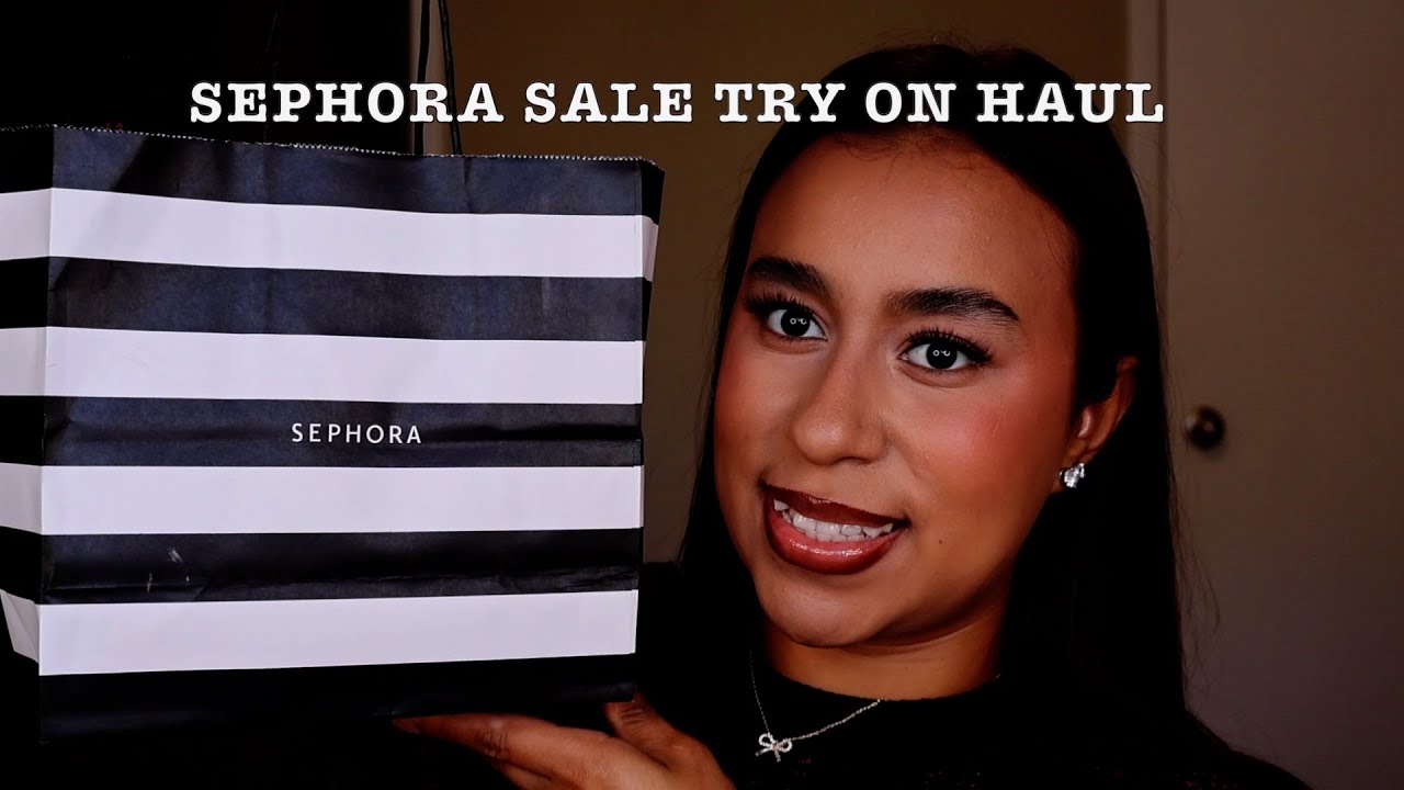 Sephora Sale Try On Haul🛍️🤩 New First Impressions!🌟