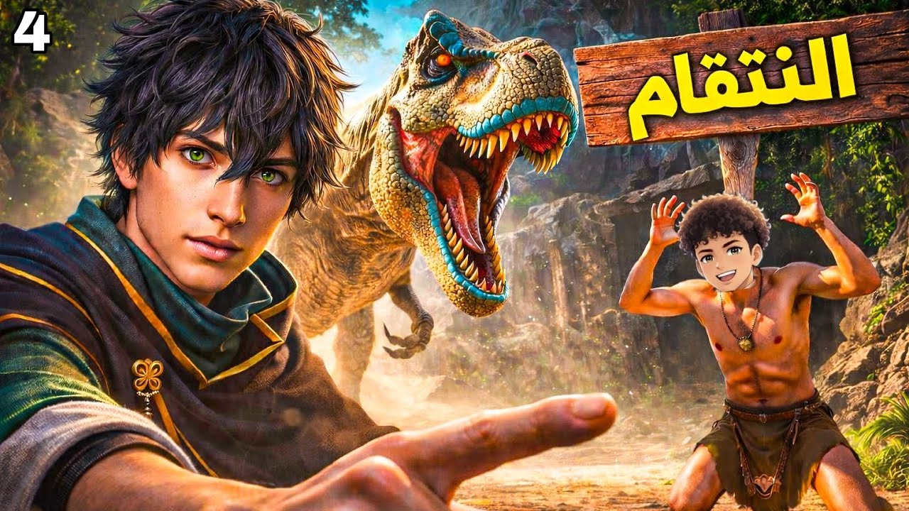 ارك موبايل الانتقام وبداية المشاكل في سيرفر🔥😱 4#ARK LFE9HA