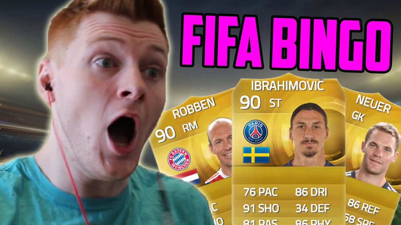 FIFA 15 - FIFA BINGO!!! | ТРИ ИГРОКА С РЕЙТИНГОМ 90 НА КОНЦЕ!!!