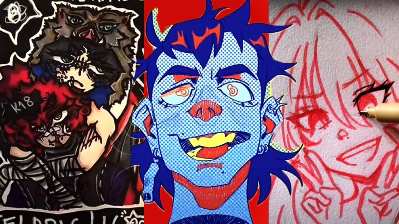 ALT ART TikToks 💢 OCs 💢 Drawings