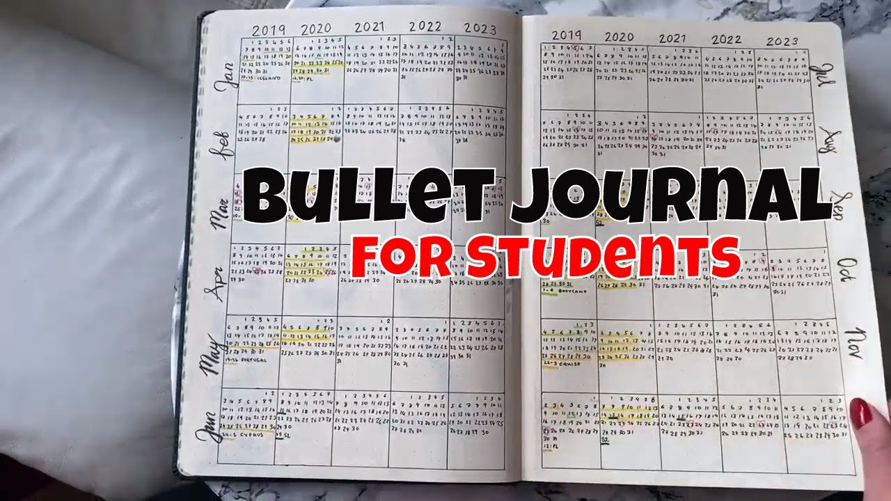A4 Bullet Journal Setup 2020 | PhD Student Bullet Journal | A4 Research Diary