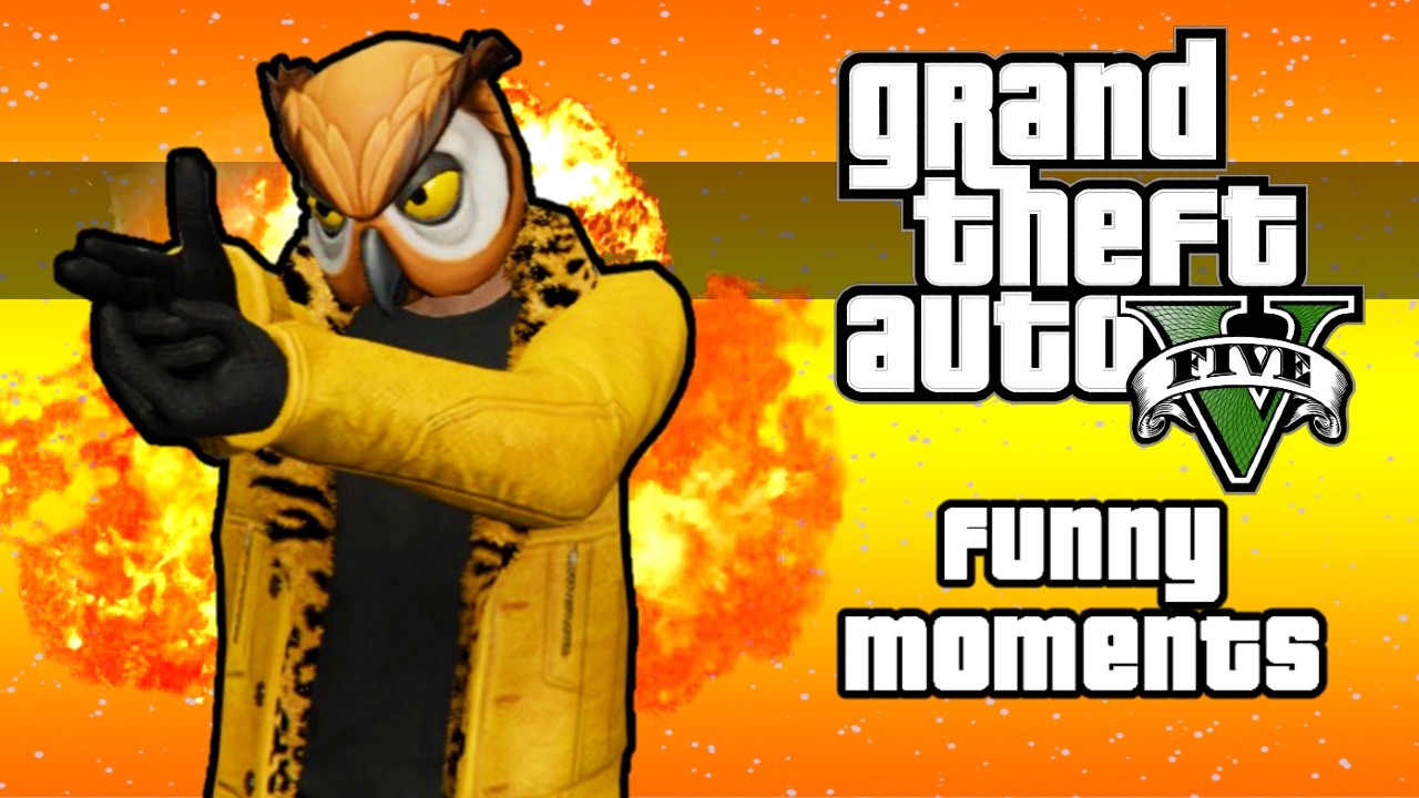 Смешные моменты из GTA V | Эпическая битва снежками, кинематографические ролики и рождественский ...