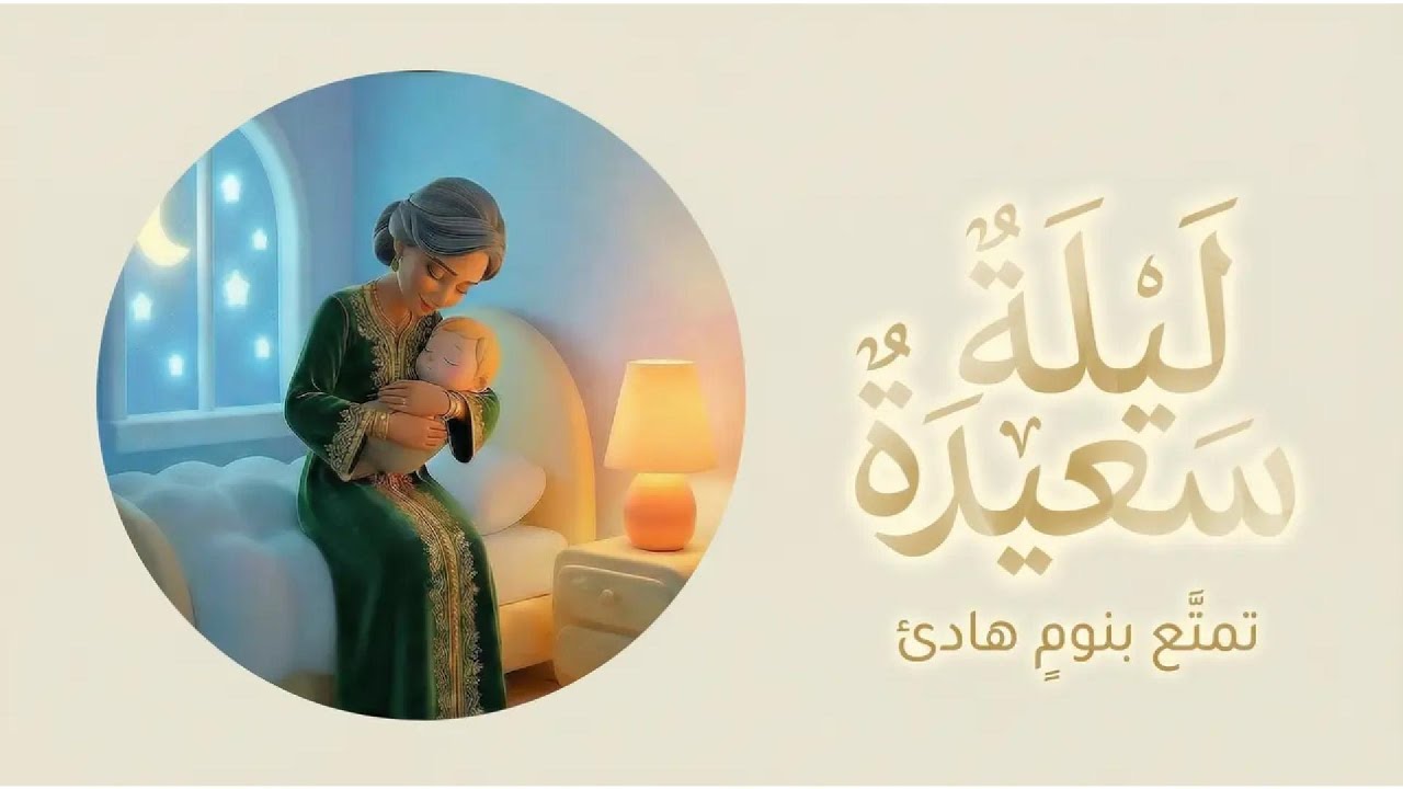 مجرب فيديو يساعد 99% من الاطفال على النوم  نيني امامو حتى يطيب عشانا