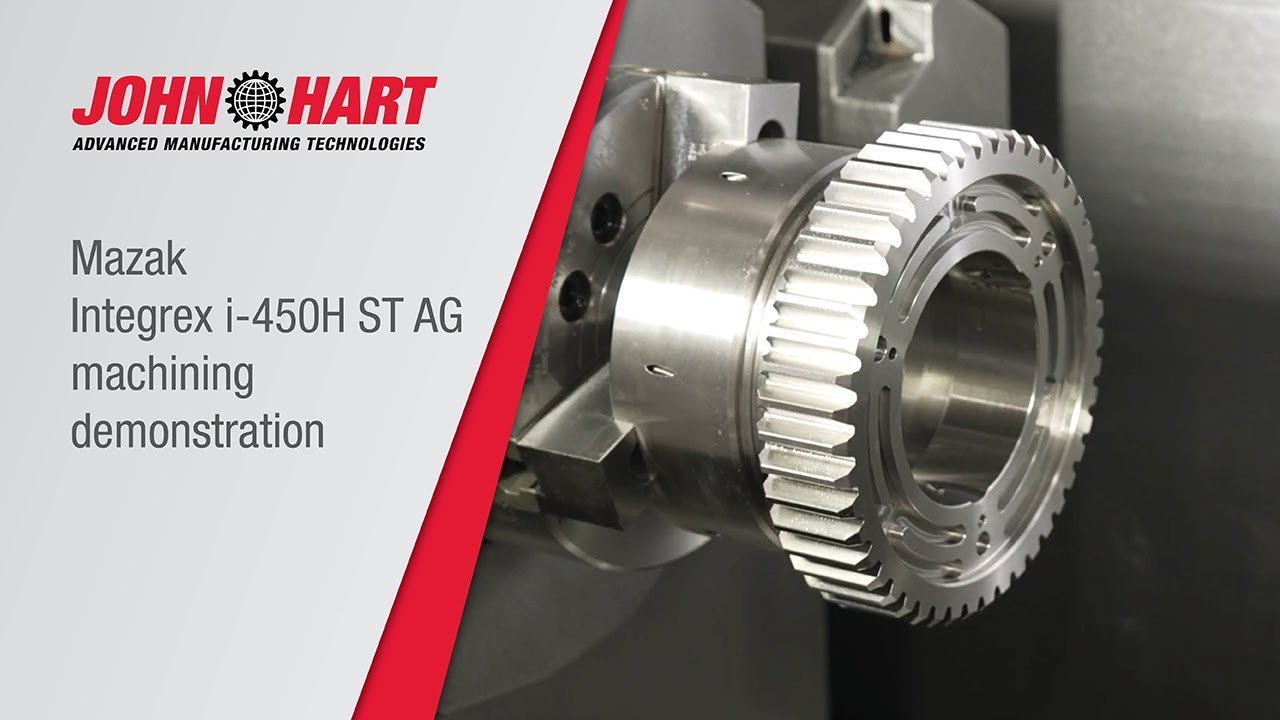 Mazak's IMTS 2024 Integrex i-450H ST AG demonstration