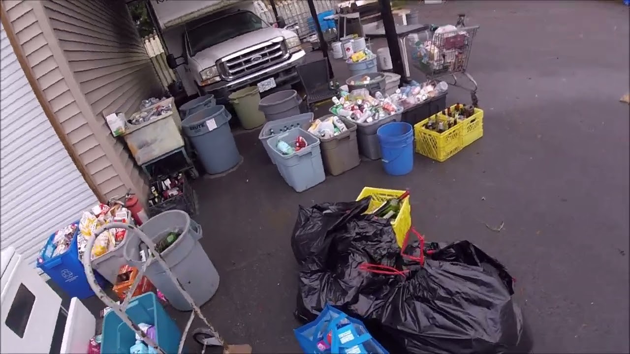 Unloading Scrap & Bottle Run