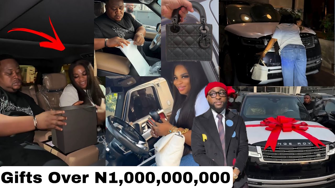 Cubana Chief Priest Join Davido Gift the Wife a Brand New 2025 Range Rover for her Birthday & More