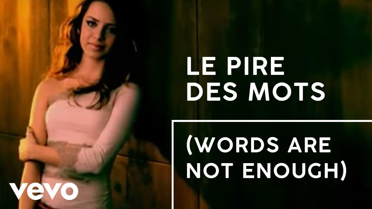 Sandy e Junior - Le pire des mots (Words Are Not Enough)