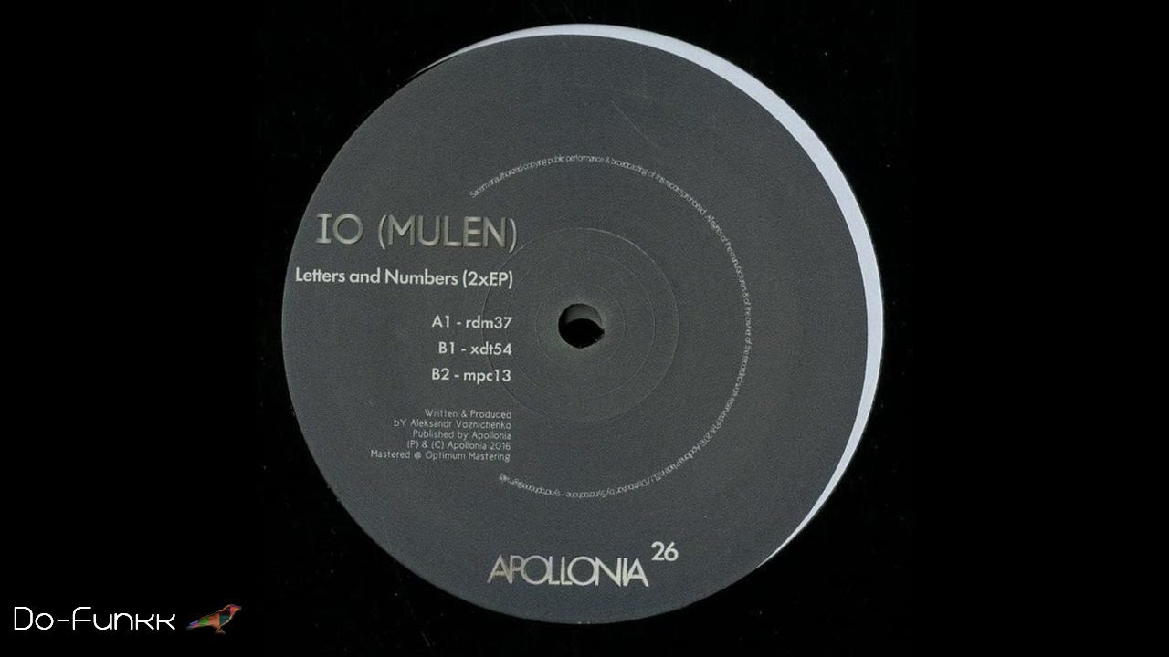 iO (Mulen) - Rdm37  [Apollonia - APO026]