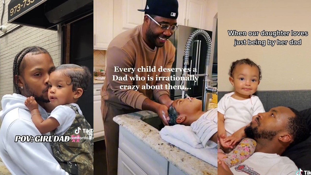 Black dads and their daughters 🤣 Funny & cute moments ❤️