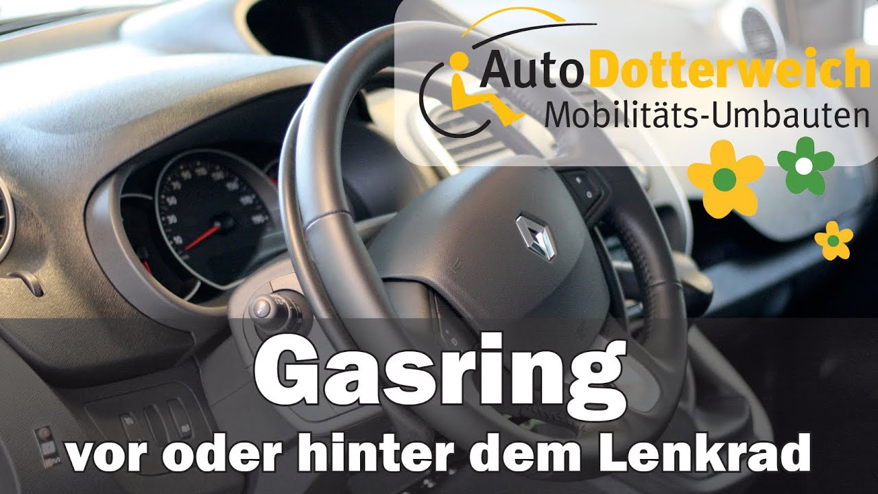 Gasring und Bremshebel