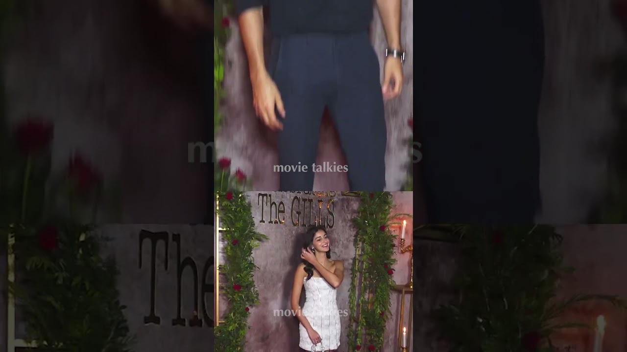 Rumoured Couple #AnanyaPandey & #adityaroykapur at their Friends Wedding part #shorts