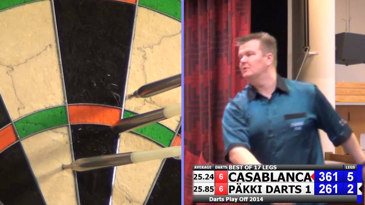 SM liiga Play- Off 2014, Casablanca vs Päkki Darts 1