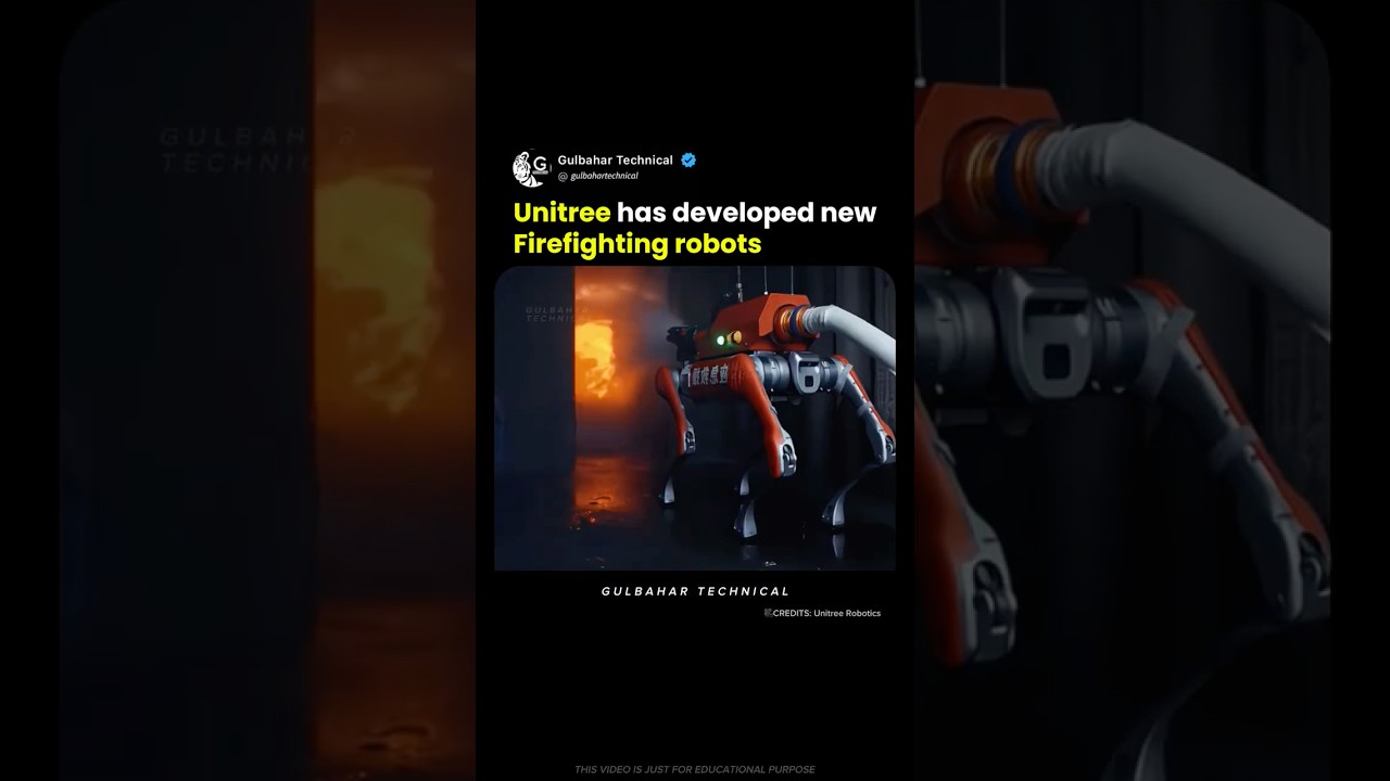 Firefighting Robots Are Here! 🤖🔥