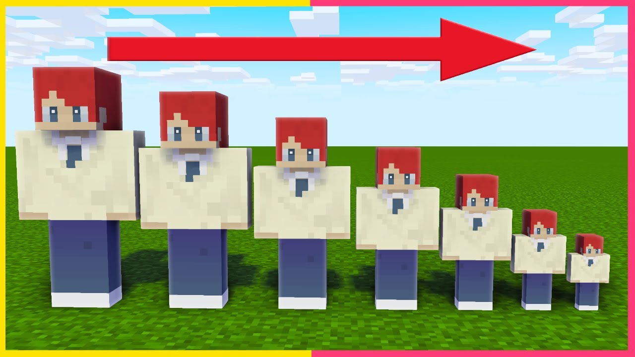 バレずにだんだん小さくなるドッキリｗｗ【まいくら・マインクラフト】
