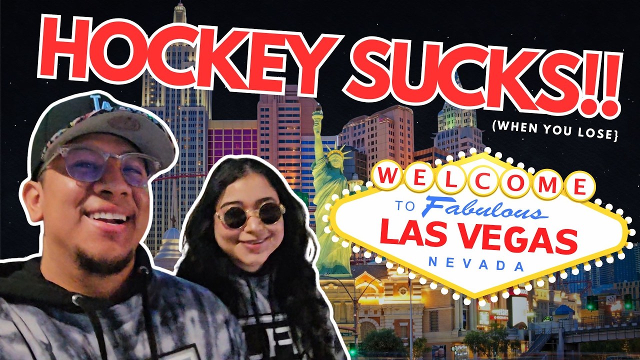WE FINALLY WENT TO OUR FIRST HOCKEY GAME IN LAS VEGAS! LA KINGS VS VEGAS GOLDEN KNIGHTS NHL 2026