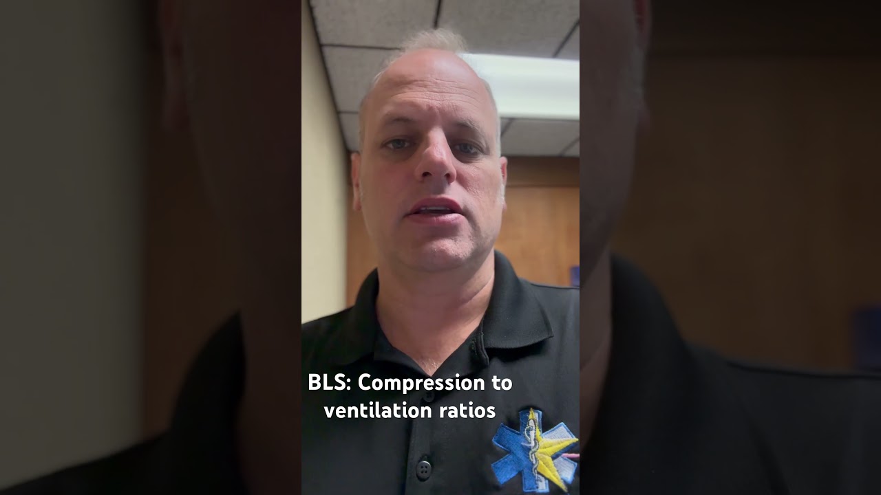 BLS: Compression to ventilation ratios in CPR