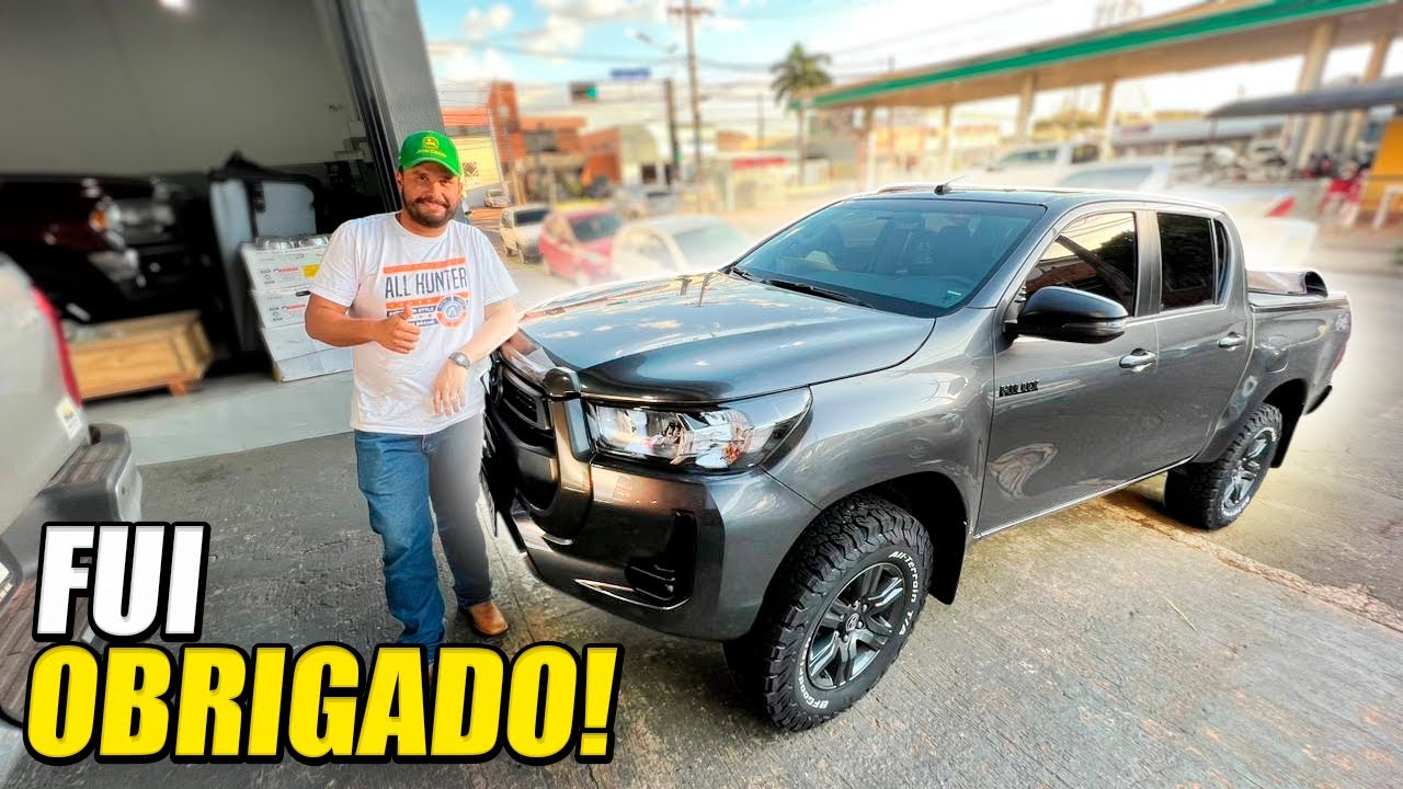 O AMADEU COMPROU MAIS UMA HILUX