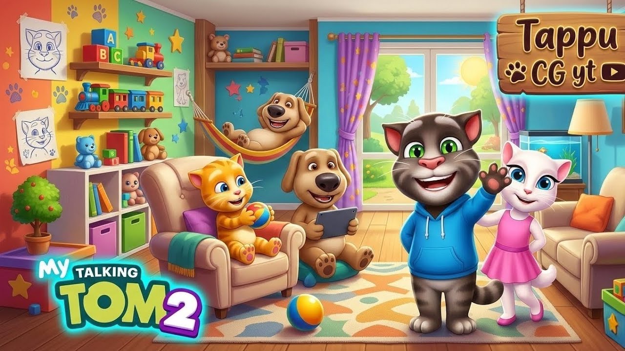 Mor Pyara Tom: Maya Aur Masti (Talking Tom 2)#MyTalkingTom2 #CGGaming #Chhattisgarhi #TomMaya