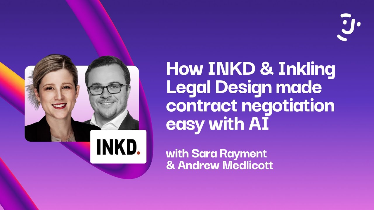 How INKD & Inkling Legal Design made contract negotiation easy with AI