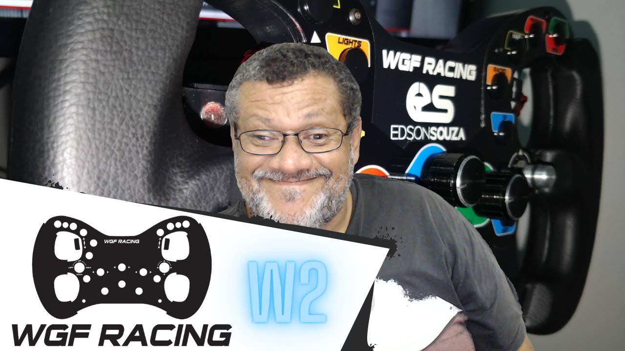 WGF W2 - Simracing Steering Wheel Alumínio Náutico e 59 funções!!