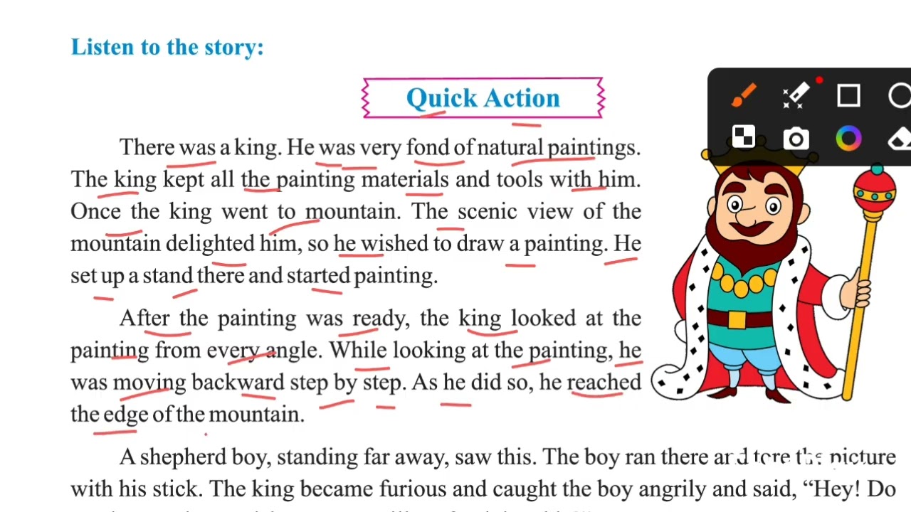  #std-6/ #Unit10/School of Skills/ #dhoran6 /#path -10/listening #part-1/don't give up/quick action 