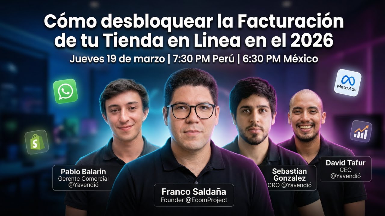 Cómo desbloquear la Facturación de tu Tienda en Linea en el 2026