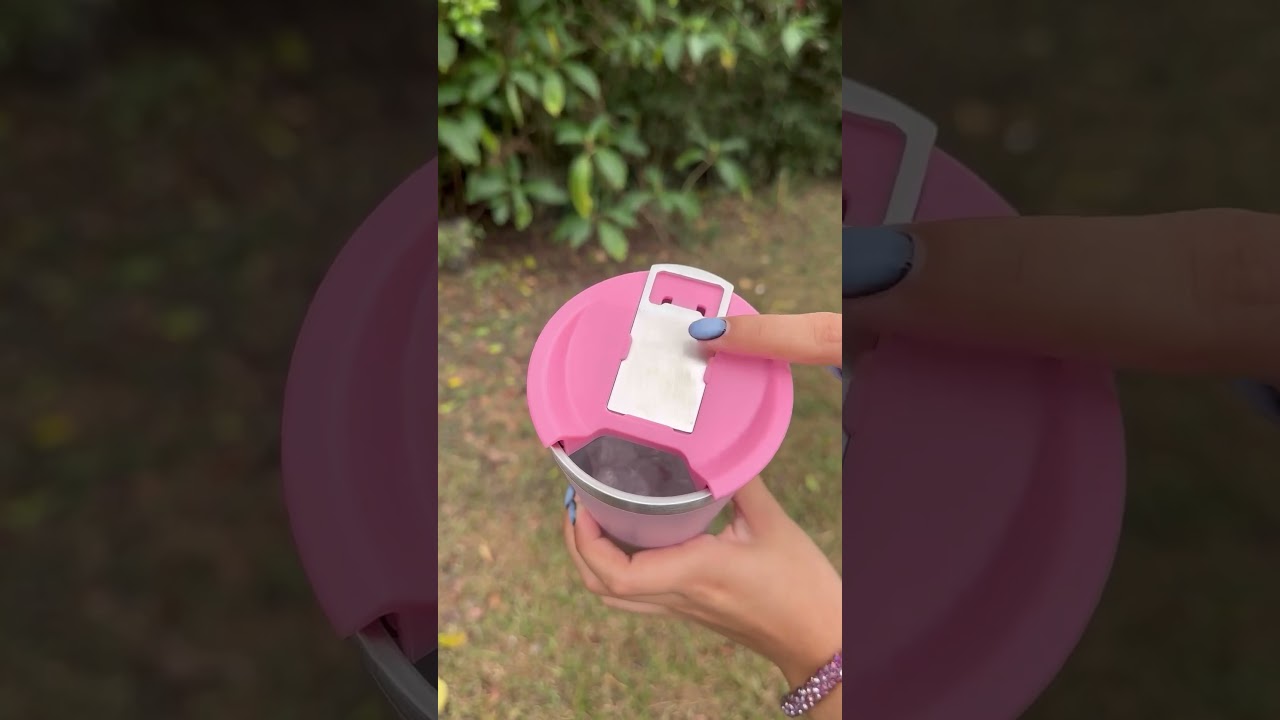 Vaso térmico con parlante Bluetooth  🥤🔊 ¡Este vaso es perfecto para poner músic