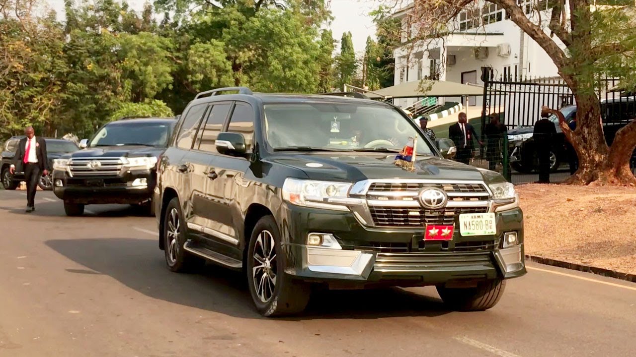 President Bola Tinubu's Convoy After Commissioning massive Projects In Enugu