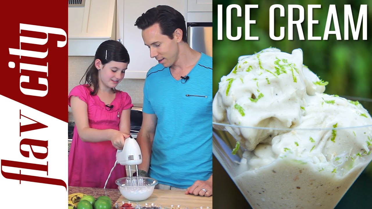 Banana Coconut Ice Cream - Vegan Recipe