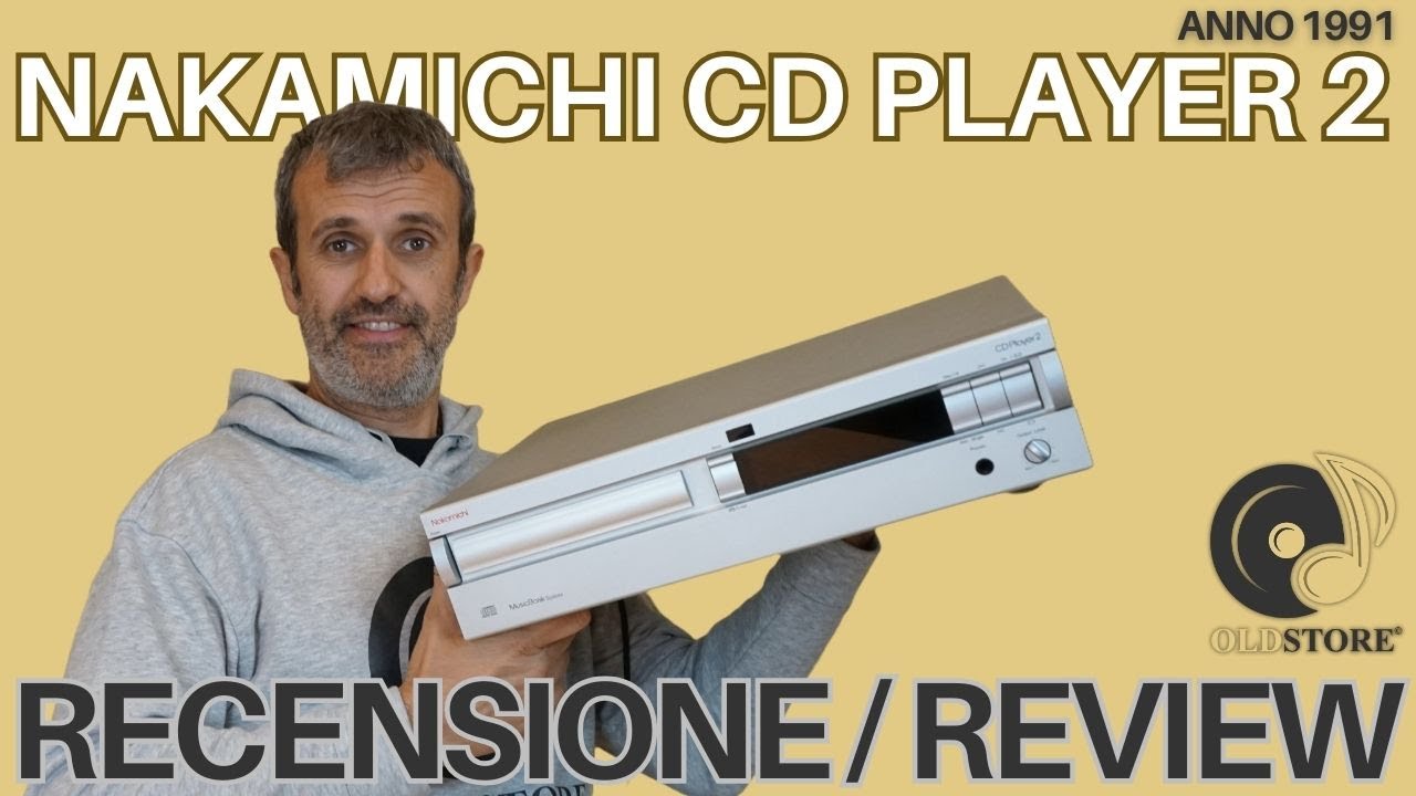 Nakamichi CD Player 2, Musicbank System - lettore CD - RECENSIONE / REVIEW