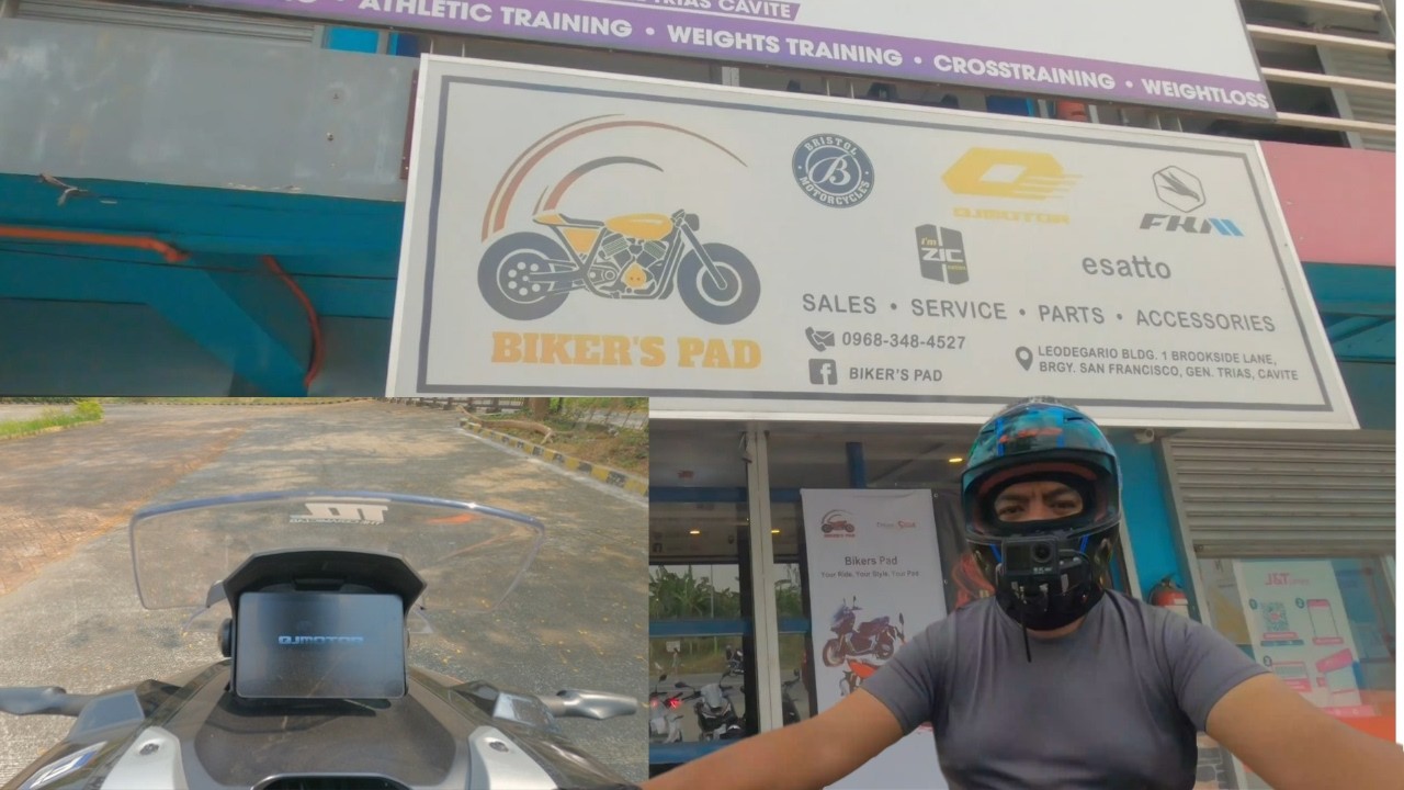 Biker's Pad QJ Motors Test Ride Event