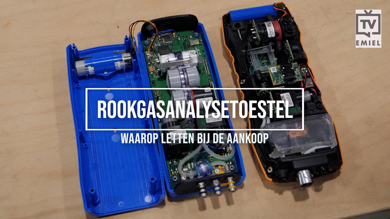 Rookgasanalyse en de aankoop van een rookgasanalyser