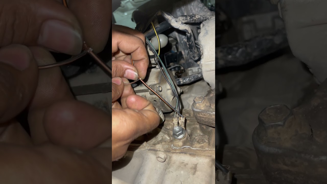 Starting Problem Fixed Reason ECU Ground Damage #sensor #damage #short #alsharifauto