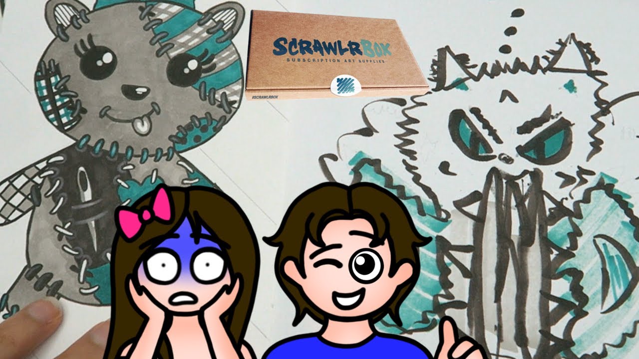 CREATURE DELL'ALTRO MONDO #scrawlrchallenge 