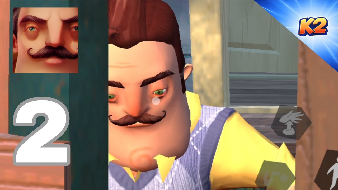 Komşumun evinden kaçtım | Hello Neighbor Mobile | Bölüm - 2