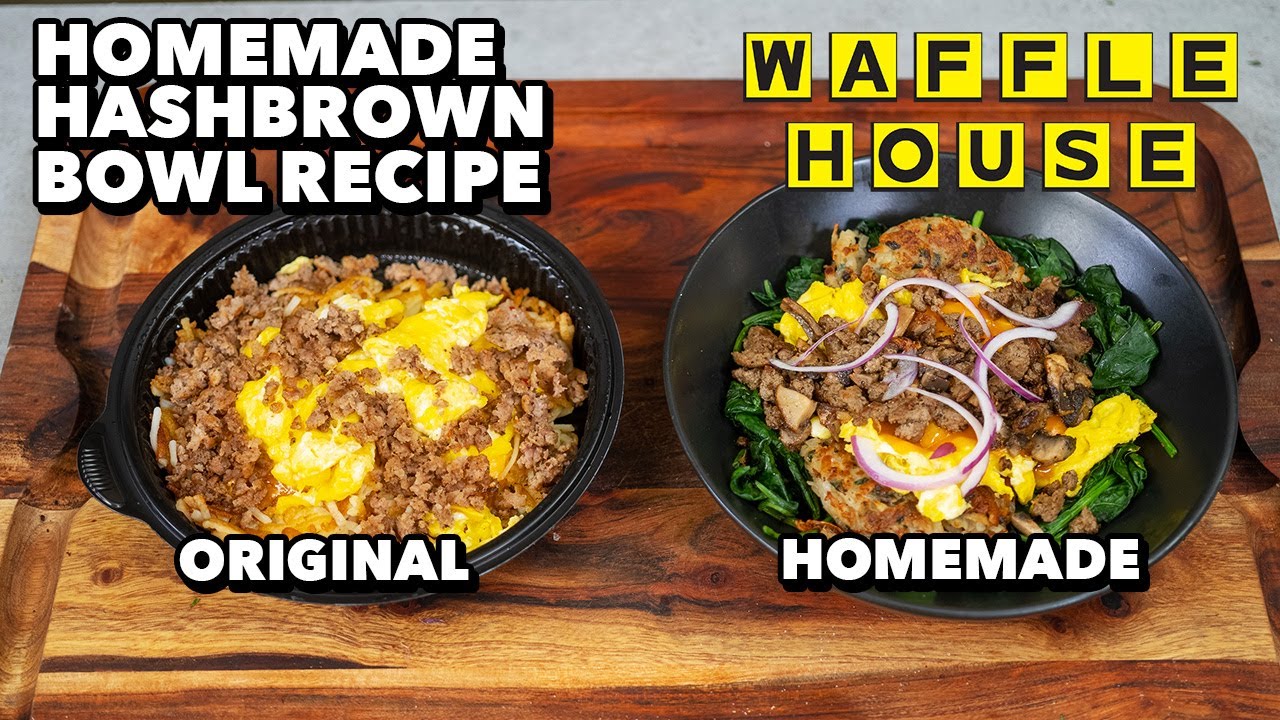 Переосмысленная чаша для хэшбрауна Waffle House с пониженным содержанием калорий