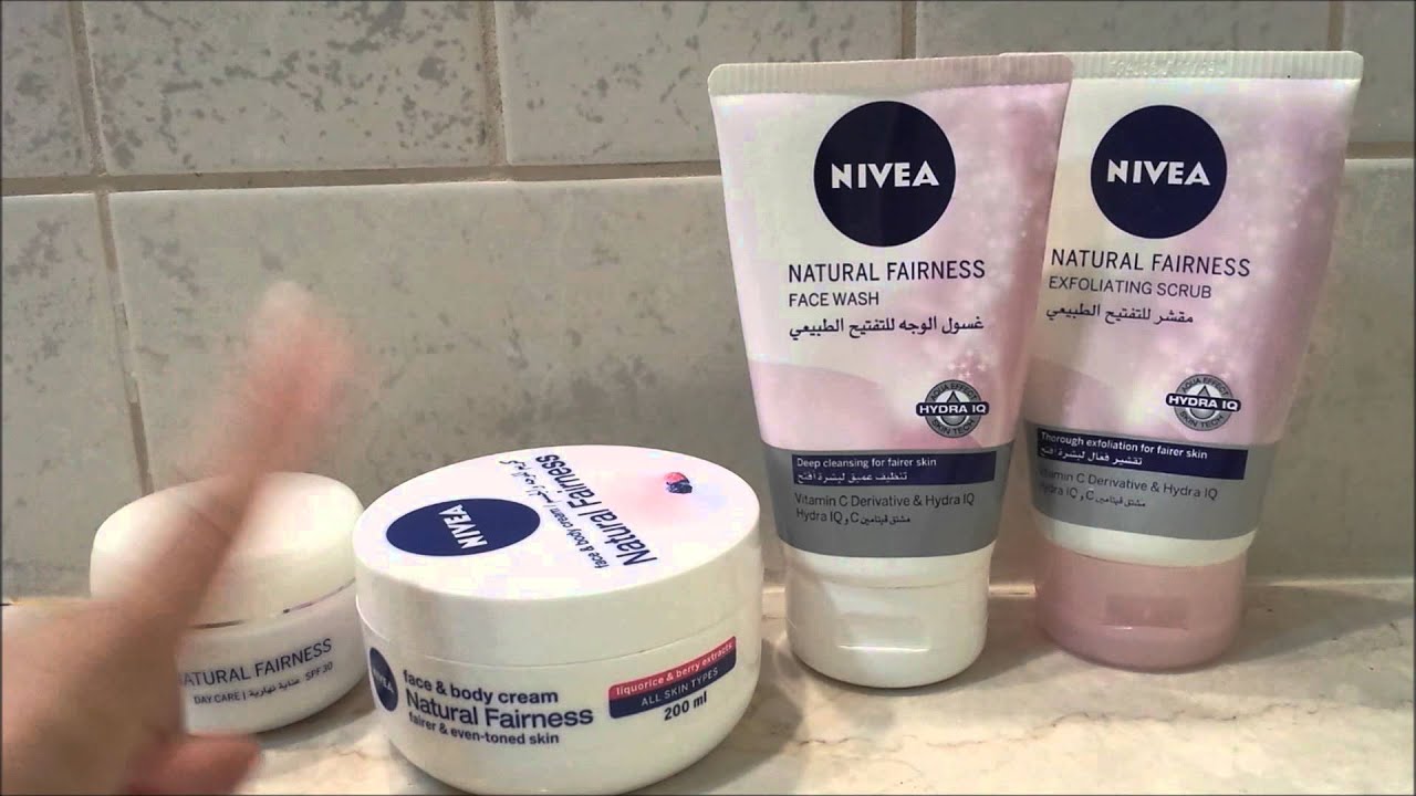 Review - Nivea Natural Fairness Skin Care Range
