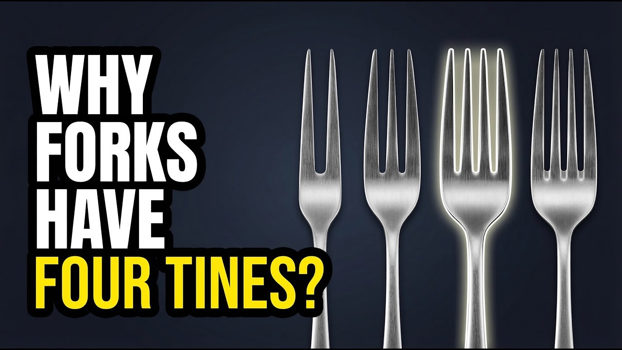 Why Do Forks Have 4 Tines? The Real Reason