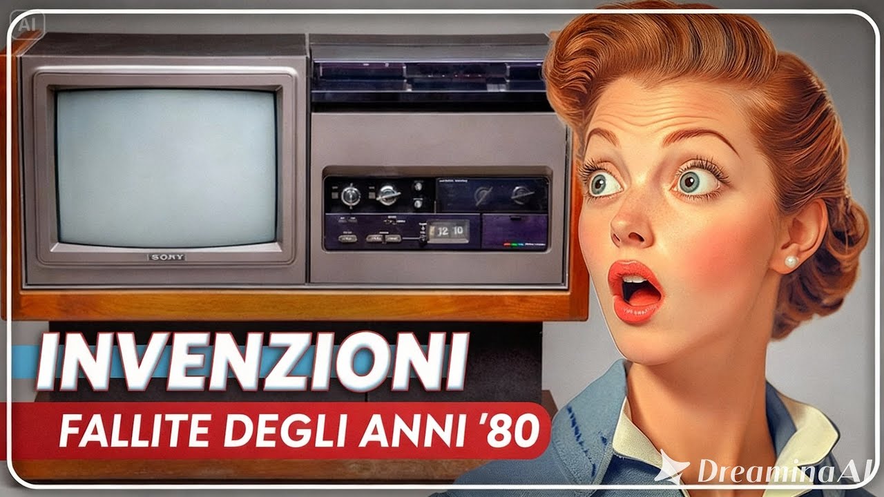 10 Prodotti Innovativi degli Anni ’80 Che Fallirono Miseramente (Parte 2)