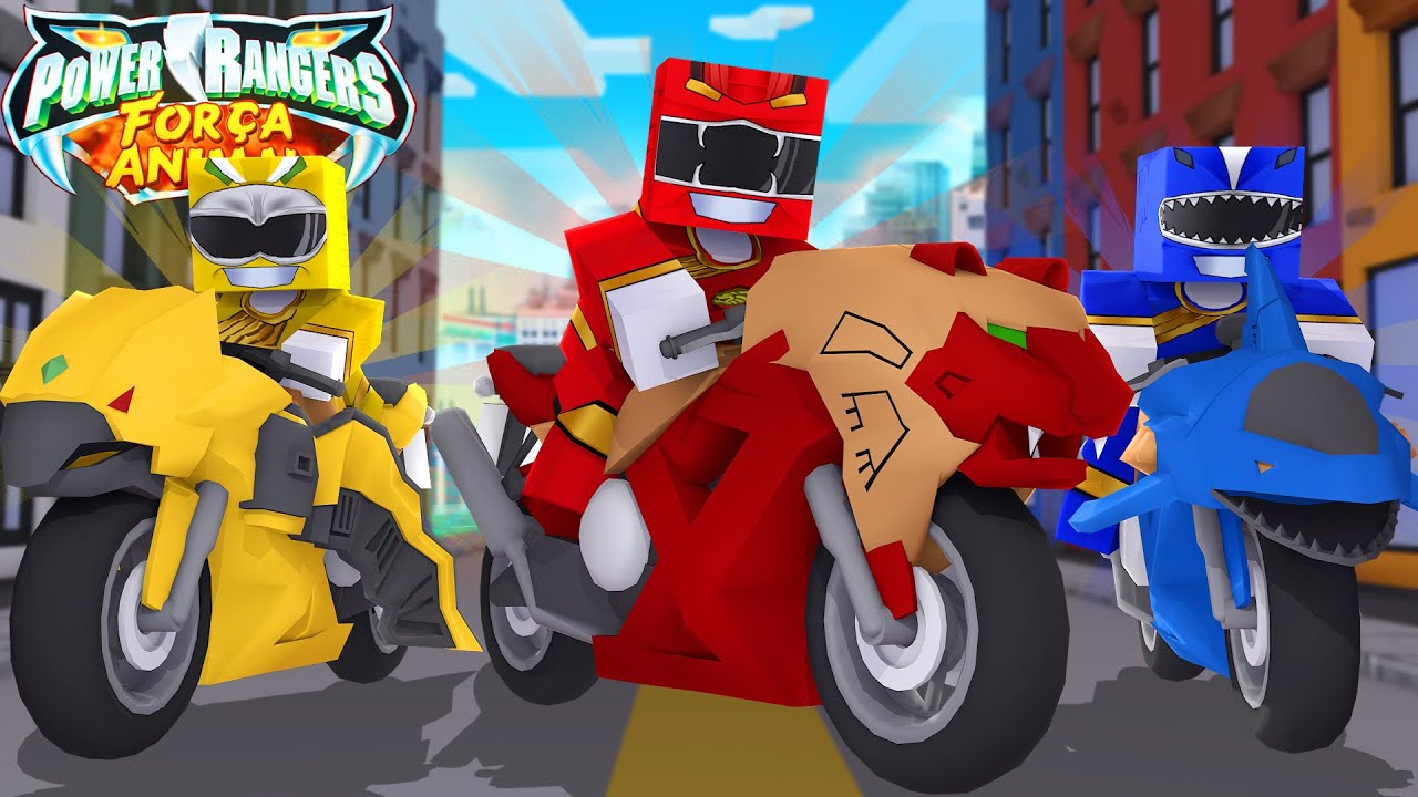 Minecraft: MOTOS ANIMAIS - POWER RANGERS FORÇA ANIMAL Ep.09 ‹‹ P3DRU ››