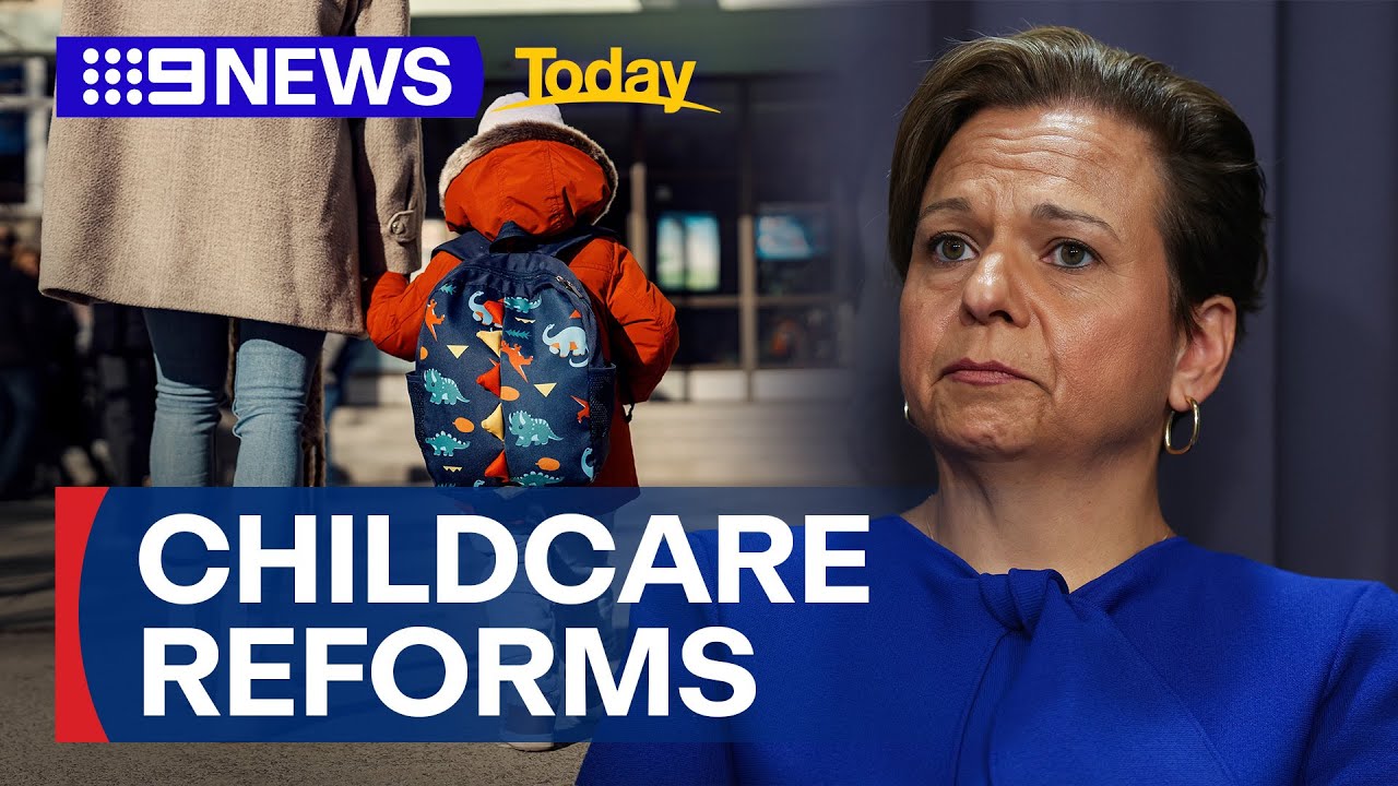 Sweeping childcare reforms to ban anyone that fails a working with children check | 9 News Australia