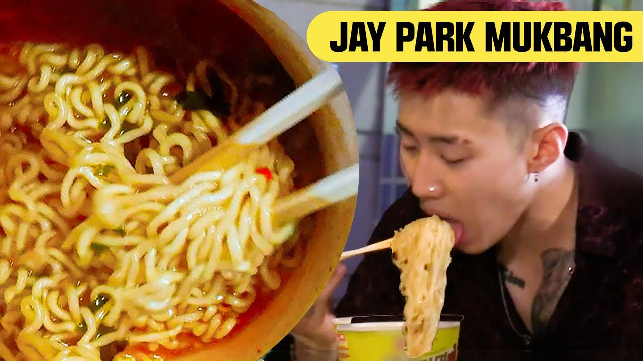 Jay Park's Korean Cup noodles mukbang | Let's Eat Dinner Together