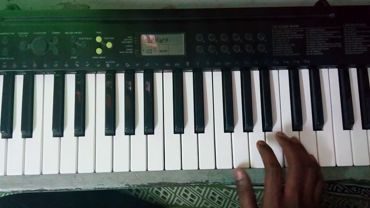 Valaiyosai kala kala -Sathya. song in piano|keyboard cover|Ilayaraja.