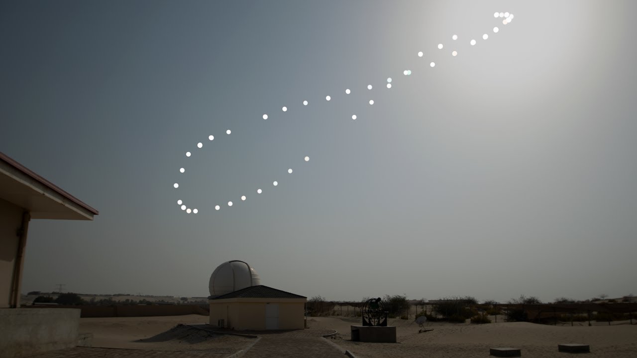 Solar Positions Over a Year and the Solar Analemma