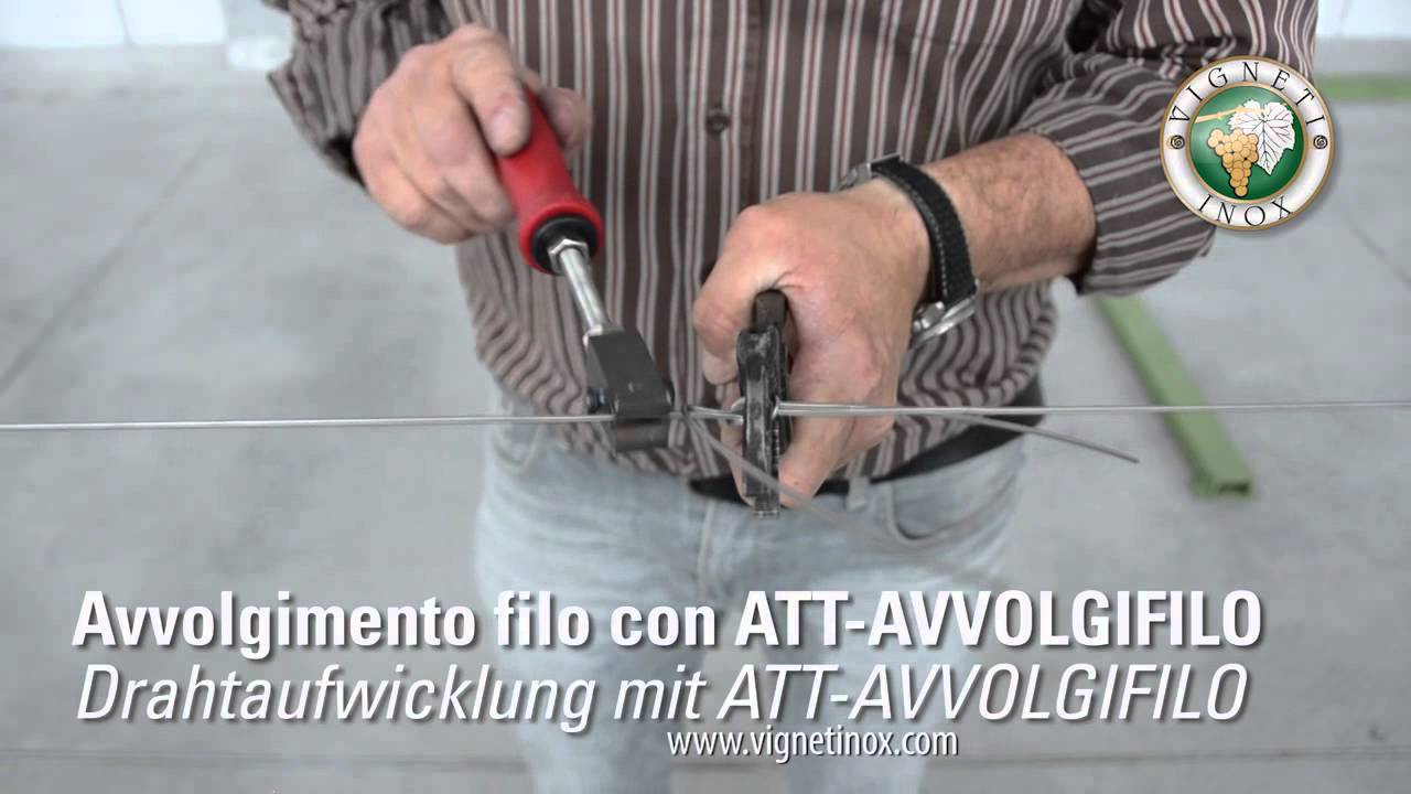 ATT-AVVOLGIFILO (Drahtreparatur mit Kreuzknoten + Drahtwickler)