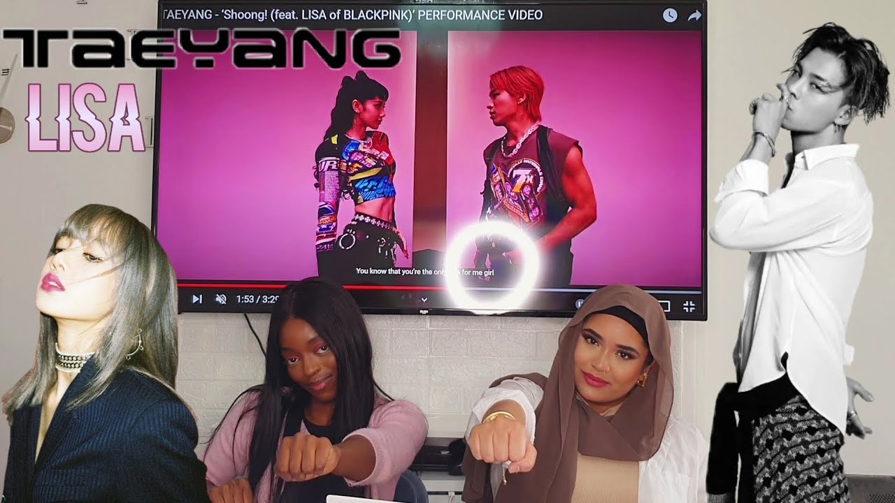 TAEYANG - ‘Shoong! (ft. LISA BLACKPINK)’ PERFORMANCE VIDEO Reaction | THIS DUO THO🥵 | Umme & Rebecca