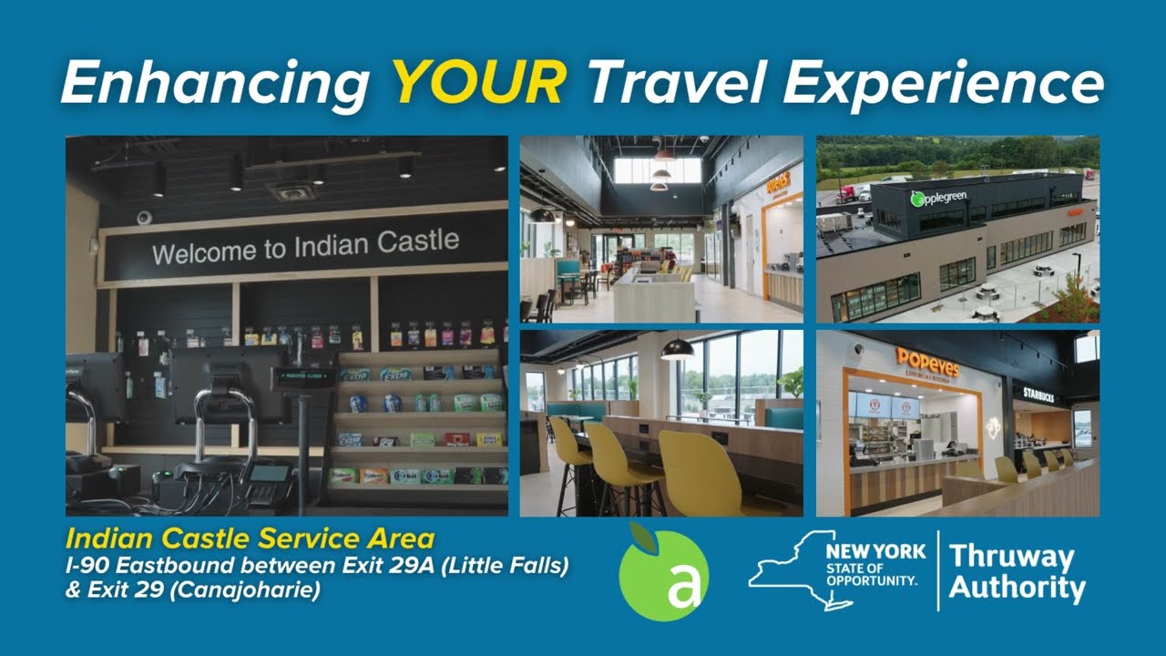 The New Thruway Indian Castle Service Area